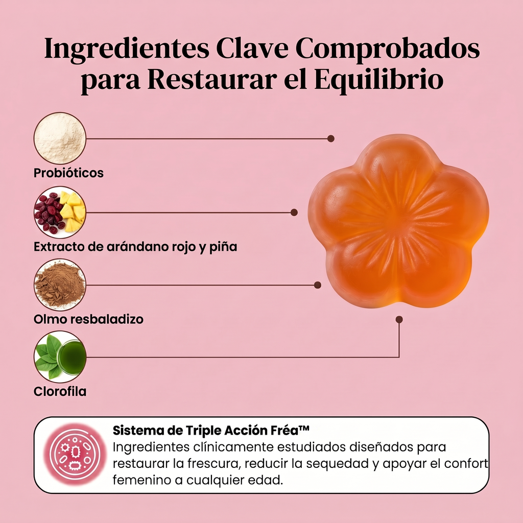 Gummies de Fréa · Control del Olor y Equilibrio del pH